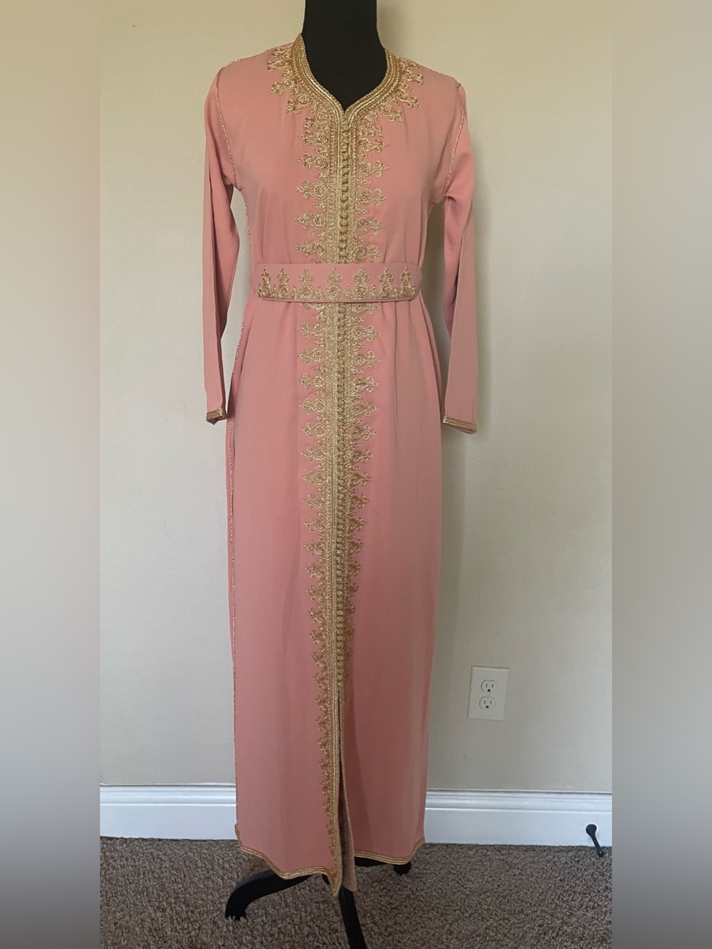 Juniors Teens Moroccan Caftan Kaftan Moroccan Coral